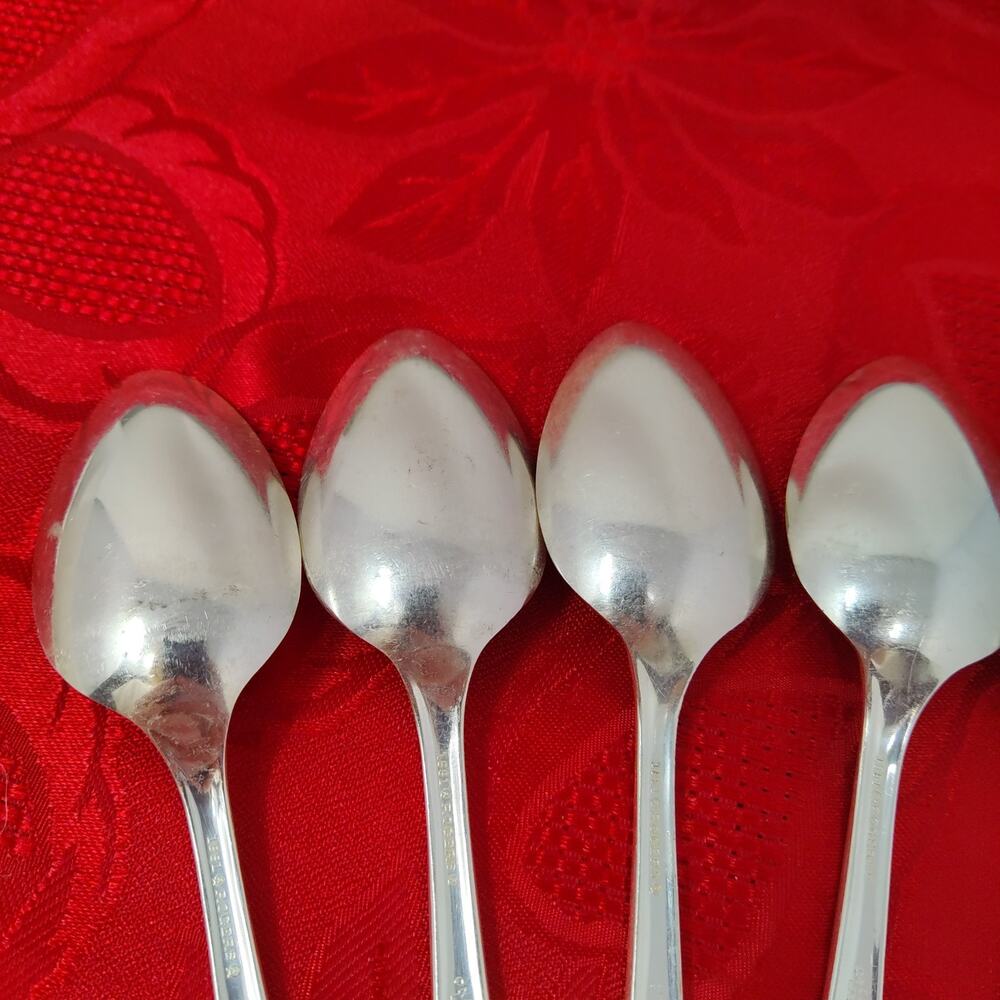 6X BK Rogers Oneida Surf Club Butter Knives Silverplate - Picture 8 of 10
